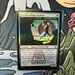 MTG - Earthbending Student - Foil - Avatar: The Last Airbender Eternal #0249 - Image 1