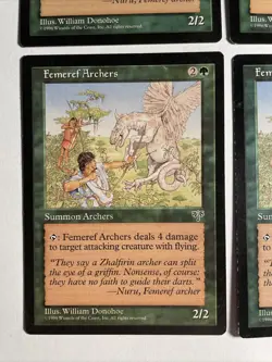 4x Mtg Mirage Femeref Archers EX Magic The Gathering - Image 2