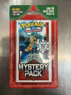 Pokemon Mystery Pack Sealed Seeded 1:10. EX Crystal Guardians/Vintage Packs - Image 1