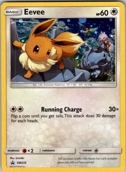 Pokemon | SM Promos | Eevee - | SM235 | Holo | NM - Image 1