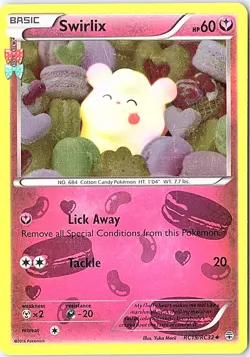 Swirlix Uncommon Generations: Radiant Collection RC19/RC32 LP Pokemon - Image 1