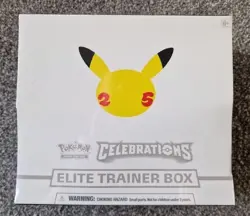 Pokemon TCG 25th Anniversary Celebrations Elite Trainer Box ETB - Sealed New - Image 1