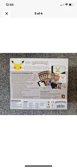 Pokemon TCG 25th Anniversary Celebrations Elite Trainer Box ETB - Sealed New - Image 3