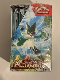 Pokemon TCG: Paldea Evolved Half Booster Box (18 Packs) | Split in Seal - Image 4