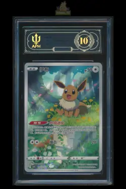 [Eevee] Black APH 10 CBB2C 0115/15 Gem Pack Vol 2 S Chinese Graded Pokemon - Image 1