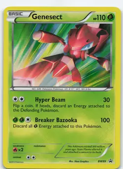 Genesect - BW99 Promo Holo Black and White Promos LP Pokemon - Image 1