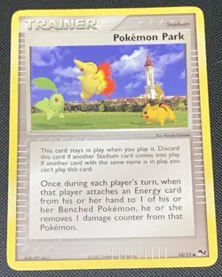 Pokemon Park 10/17 Non Holo Pop 2 Series Promo LP - Image 1