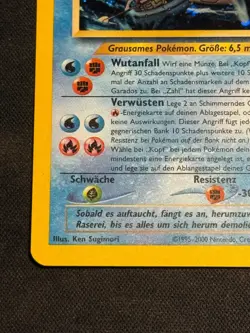 GERMAN Pokemon Shining Gyarados (Schimmerndes Garados) 65/64 NM - Neo Revelation - Image 4