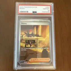 PSA 10 - Penny 252/198 SV01: Scarlet & Violet Base Set Holo - Pokemon - Image 1