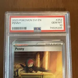 PSA 10 - Penny 252/198 SV01: Scarlet & Violet Base Set Holo - Pokemon - Image 3