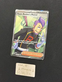 Pokemon Destined Rivals - Team Rocket’s Petrel - 226/182 - Full Art - NM/LP - Image 4