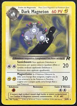 POKEMON~DARK MAGNETON~28/82~TEAM ROCKET~ITA~PL/PR - Image 1