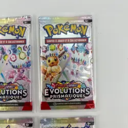 Pokemon TCG Artset 4x Booster EV8.5 Evolutions Prismatiques Neuf & Scelle Cartes - Image 4