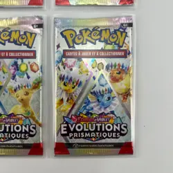Pokemon TCG Artset 4x Booster EV8.5 Evolutions Prismatiques Neuf & Scelle Cartes - Image 5