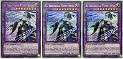 3 x MP21-EN247 El Shaddoll Construct - Secret Rare 1st Edition Near Mint YuGiOh - Image 1
