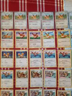 Pokemon TCG Eevee Card Lot ×50 (Has Duplicates) - Image 2