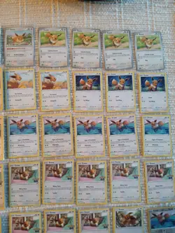 Pokemon TCG Eevee Card Lot ×50 (Has Duplicates) - Image 3