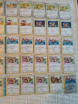 Pokemon TCG Eevee Card Lot ×50 (Has Duplicates) - Image 5