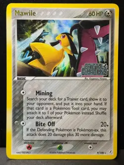 Mawile 9/100 RS EX Crystal Guardians Reverse Holo Stamped Pokemon Card ISL MP1 - Image 1