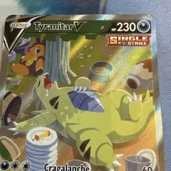 Tyranitar V - 155/163 - Battle Styles - Pokemon TCG NM Card Alt Art Rare - Image 2