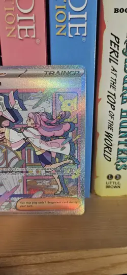 Pokemon TCG Miriam Scarlet & Violet Holo Special Trainer Card 251/198 Base Set - Image 3