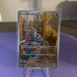 Pokemon TCG Mimikyu Scarlet & Violet Promo Card 075/Promo - Image 1