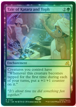 Tale of Katara and Toph - Foil Avatar MTG - Image 1