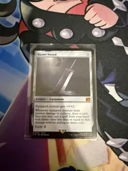 Magic the Gathering Buster Sword Final Fantasy Regular Pack Fresh - Image 1