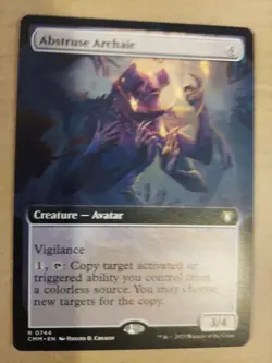 Abstruse Archaic (Extended Art) Commander Masters Regular - Image 1