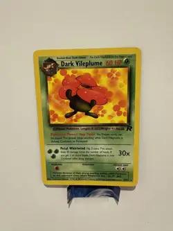 Dark Vileplume 30/82 Rare Non Holo Team Rocket Set Pokemon Card TCG LP - Image 1