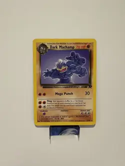 Pokemon TCG Dark Machamp 27/82 Team Rocket Non-Holo Unlimited LP/NM - Image 1