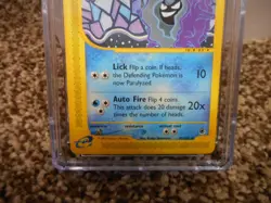 Cloyster cgc 10 GEM MINT NON-HOLO Expedition 2002 E-Reader 42/165 psa card Pokem - Image 3