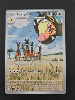 Pokemon TCG Deutsch Farigiraf PAL 228 | Excellent / Near Mint - Image 1
