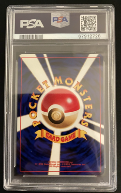 1997 Dark Weezing 110 Team Rocket Japanese Pokemon Holo PSA 9 - Image 2