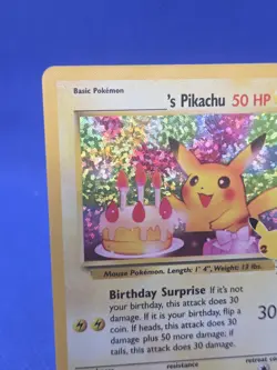 Pokemon Celebrations Classic Collection Birthday Pikachu 24/53 Stamped Holo NM - Image 3