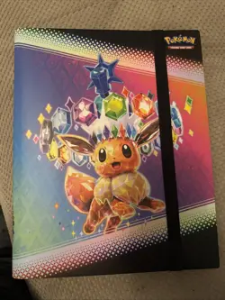 Pokemon TCG Scarlet & Violet Prismatic Evolutions Binder (Binder Only) - Image 1