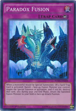 Paradox Fusion - FUEN-EN058 - Super Rare - 1st Edition - Lightly Played - Image 1