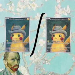 Charizard with Grey Felt Hat | Van Gogh Pokemon Cards | Eng. | #11 | Read Descr. - Image 2