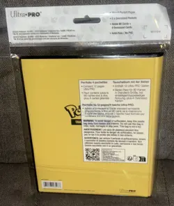 Ultra•PRO Pokemon Pikachu 4-Pocket Portfolio Binder Holds up to 80 Cards - Image 2