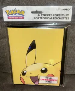 Ultra•PRO Pokemon Pikachu 4-Pocket Portfolio Binder Holds up to 80 Cards - Image 5