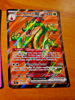 POKEMON CARD HOLO CARTE Pomdorochi EX 156/142 SCR Couronne Stellaire FR TCG MINT - Image 1