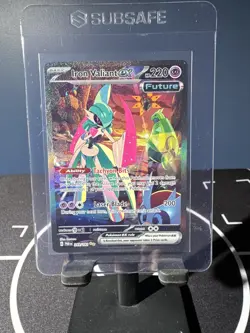 Pokemon TCG Iron Valiant EX Paradox Rift 249/182 Holo Special Illustration Rare - Image 1