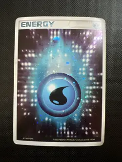 Japanese Pokemon - Water Energy Holo Expansion Pack 2003 - Image 1