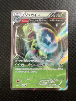 Pokemon Sceptile Holo R 006/070 XY5 Gaia Volcano Japanese Card - Image 1