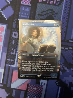 Spellseeker (Borderless) Commander Masters Regular - Image 1