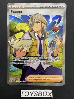 Carte Pokemon Dresseur Pepper FA 235/198 / EV Ecarlate Et Violet EV1 / NEUF FR - Image 2