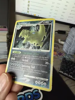 Tyranitar Lv.61 30/100 Stormfront Holo Rare Pokemon Card TCG 2008 - Image 2