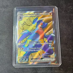 Pokemon TCG Cynthia's Garchomp EX SVP204 Black Star Promo - Image 1