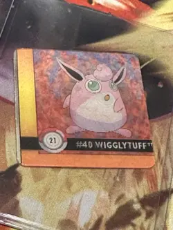 Pokemon 1999 Action Flipz Series One 16 Jigglypuff Wigglytuff - Image 1