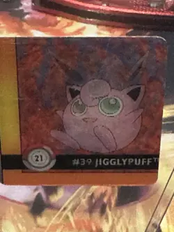 Pokemon 1999 Action Flipz Series One 16 Jigglypuff Wigglytuff - Image 2